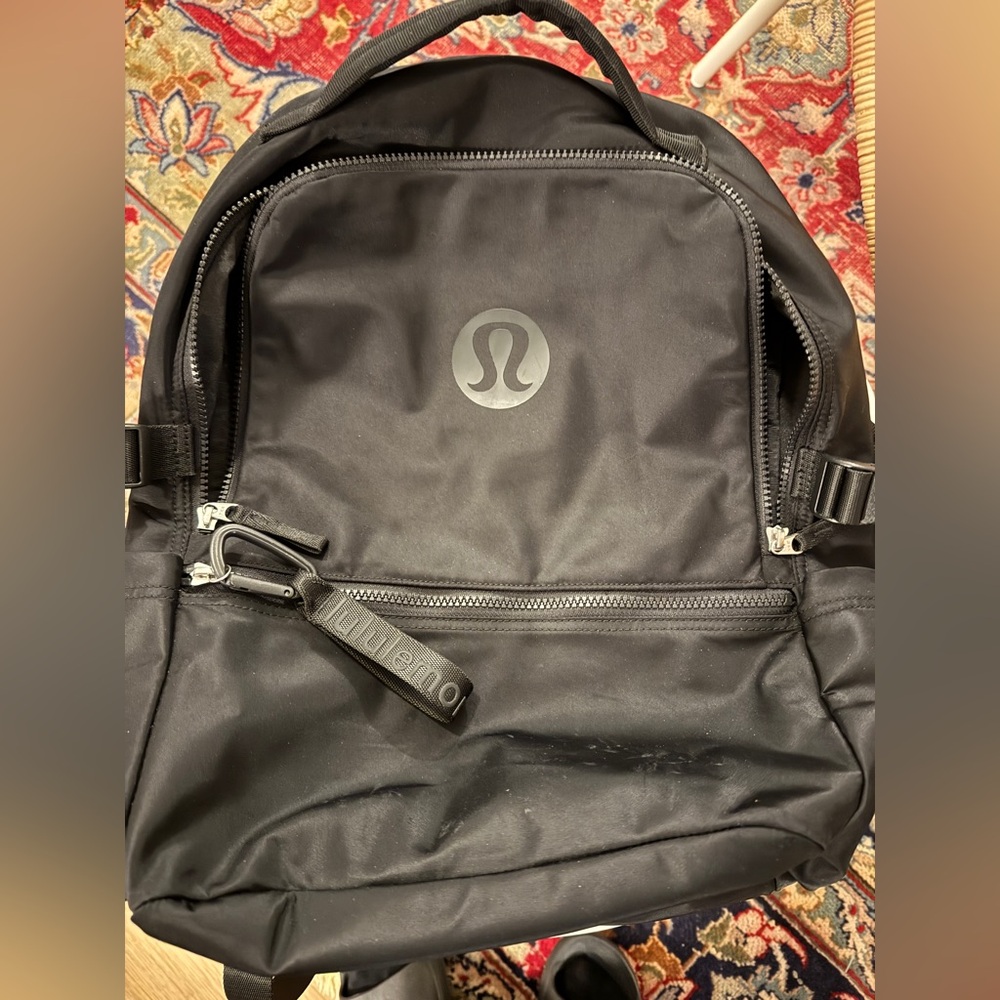 lululemon athletica Black Backpack